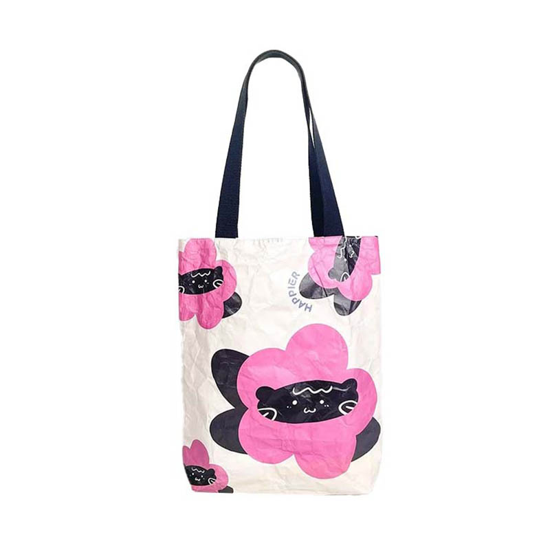Cmyk प्रिंटिंग के साथ tyvek tote बैग