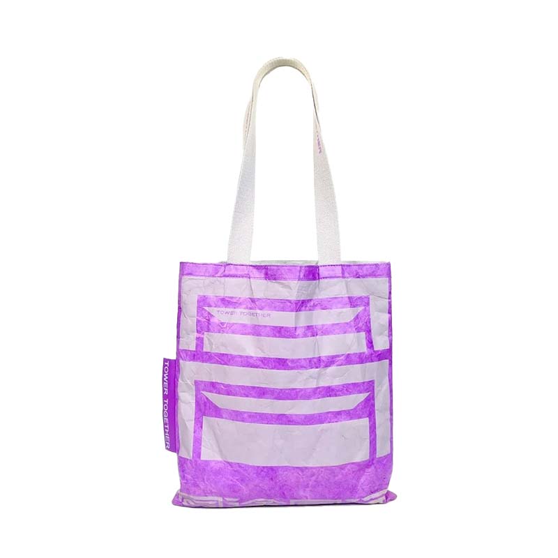 पूर्ण मुद्रण के साथ tyvek tote बैग